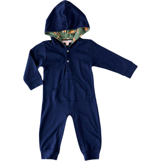 Navy Blue Fox Jumpsuit