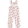 Pink Fox Ruffle Romper - Rompers - 1 - thumbnail