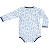 Puffin Print Kimono Onesie - Onesies - 3