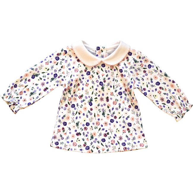 Clementine Garden Floral Top