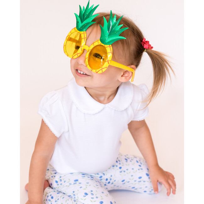 Arabella Blue Floral Leggings