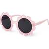 Kid's Transparent Petal Sunglasses, Pink - Sunglasses - 1 - thumbnail