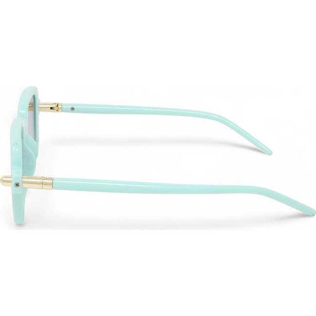 Kid's Rectangle Sunglasses, Teal