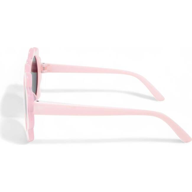 Kid's Transparent Petal Sunglasses, Pink - Sunglasses - 2