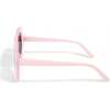 Kid's Transparent Petal Sunglasses, Pink - Sunglasses - 2