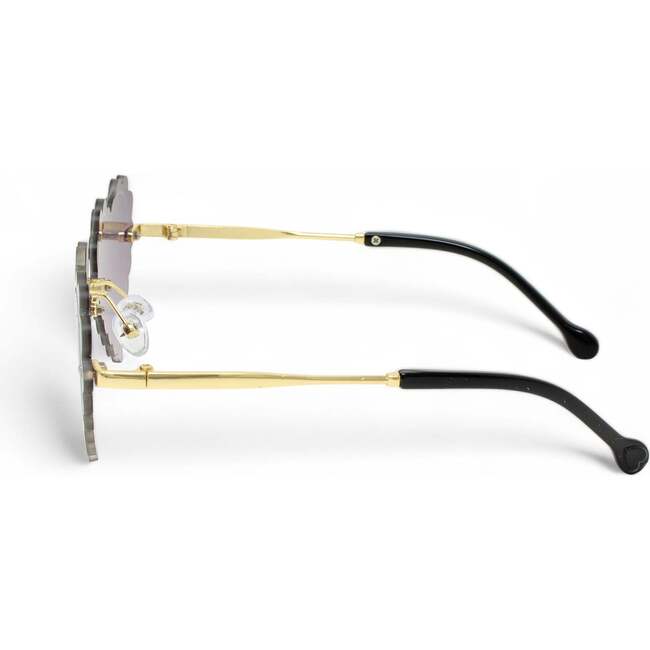 Kid's Frameless Heart Sunglasses, Purple