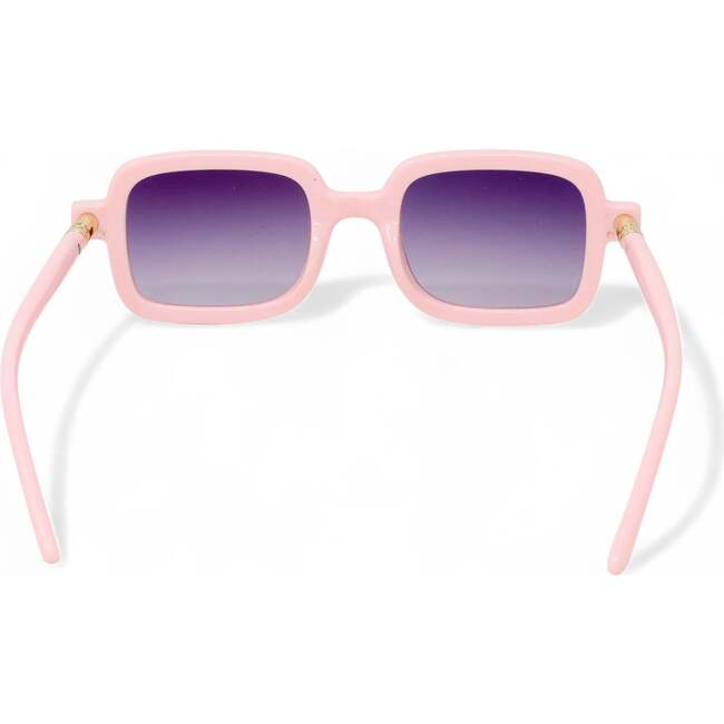 Kid's Rectangle Sunglasses, Pink - Sunglasses - 3