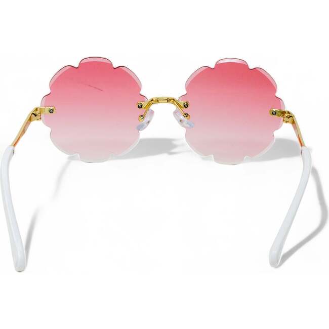 Kid's Frameless Petal Sunglasses, Pink - Sunglasses - 3
