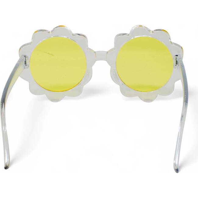 Kid's Transparent Petal Sunglasses, Clear - Sunglasses - 3