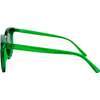 Kid's Crystal Sunglasses, Green - Sunglasses - 2