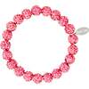 Girl's Sparkle Bow Bracelets Set, Hot Pink - Bracelets - 2