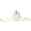 Girls Tiny Quilted Treasure Purse, White - Bags - 2