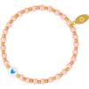Girl's Tiny Daisies Stretchy Bead Bracelet Set, Blue - Bracelets - 3