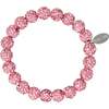 Girl's Sparkle Bow Bracelets Set, Pink - Bracelets - 2