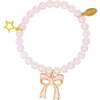 Girl's Sparkle Bow Bracelets Set, Pink - Bracelets - 3