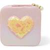 Girl's Sparking Sequin Heart Jewelry Box, Pink - Other Accessories - 3
