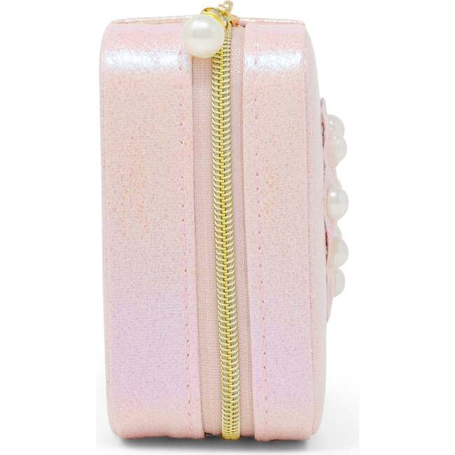 Girl's Mermaid Seashell Pearl Jewelry Box, Pink - Other Accessories - 3