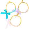 Girl's Girl's Besties Bow Stretchy Bracelet Set - Bracelets - 1 - thumbnail