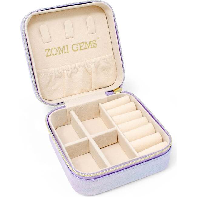 Girl's Mermaid Seashell Pearl Jewelry Box, Purple - Other Accessories - 4