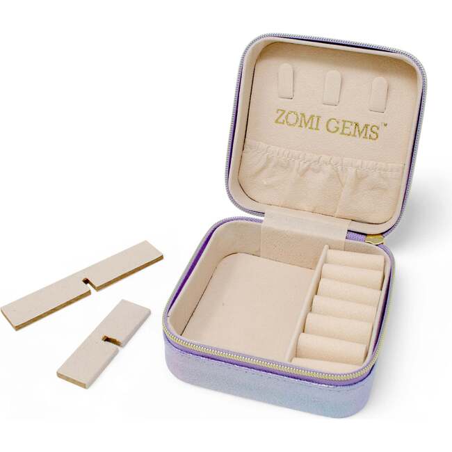 Girl's Mermaid Seashell Pearl Jewelry Box, Purple - Other Accessories - 5