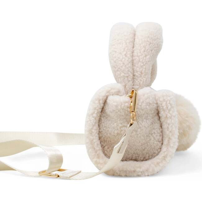 Girl's Cozy Cloud Mini Duffle Bag, Beige