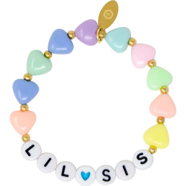 Girl's Big Sister/Lil Sis Hearts Bracelet Set - Bracelets - 3