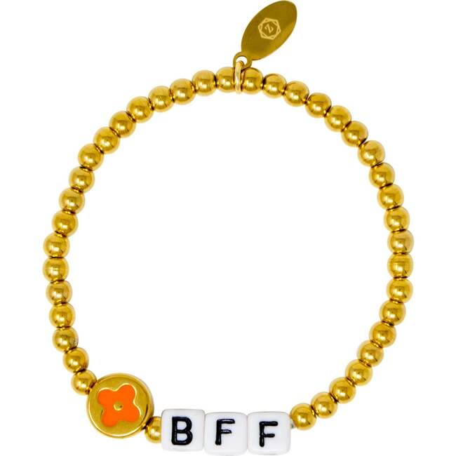 Girl's BFF Heart / Clover Bead Bracelet Set - Bracelets - 3