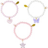 Butterfly Star & Heart Bracelet Set - Bracelets - 1 - thumbnail