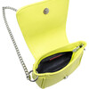Crossbody Patch Handbag, Lime - Bags - 5