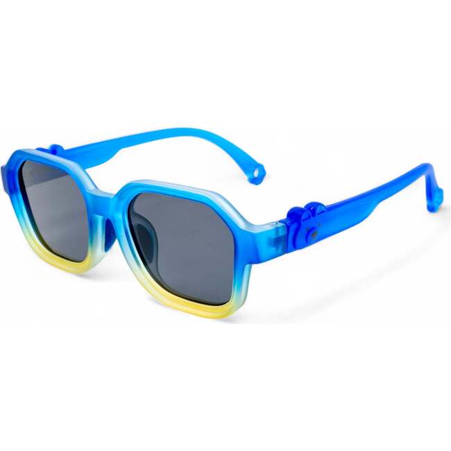 Frost Bear Polarized Explorer Kids Sunglasses, Blue