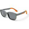 Blaze Polarized Kids Sunglasses, Grey - Sunglasses - 1 - thumbnail