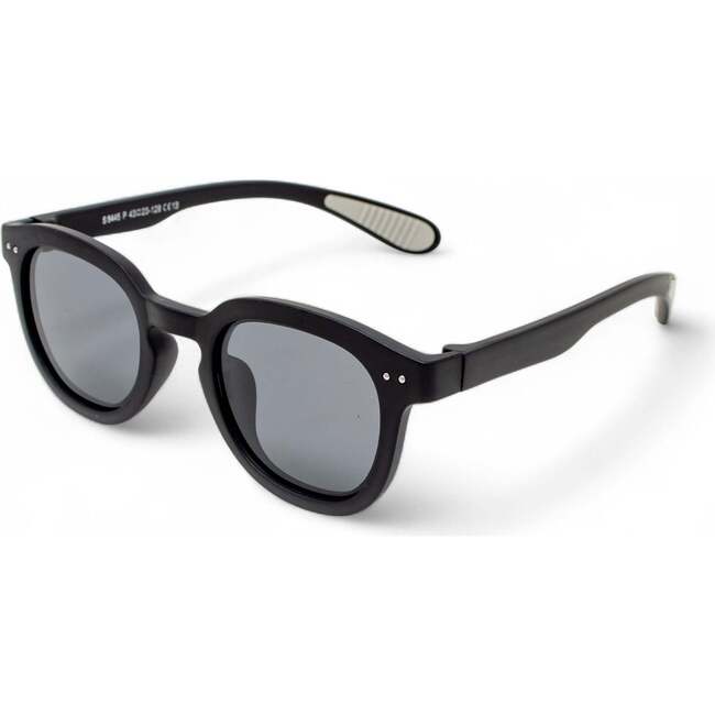 Beam Polarized Classic Kids Sunglasses, Black