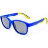Blaze Polarized Kids Sunglasses, Blue - Sunglasses - 1 - thumbnail