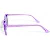 Pop Cat Eyes Polarized Premium Kids Sunglasses, Purple - Sunglasses - 2