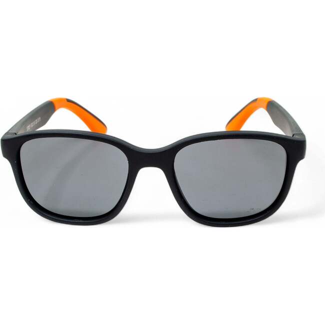 Blaze Polarized Kids Sunglasses, Black - Sunglasses - 3