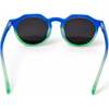 Bubble Luxe Polarized Round Kids Sunglasses, Blue - Sunglasses - 4