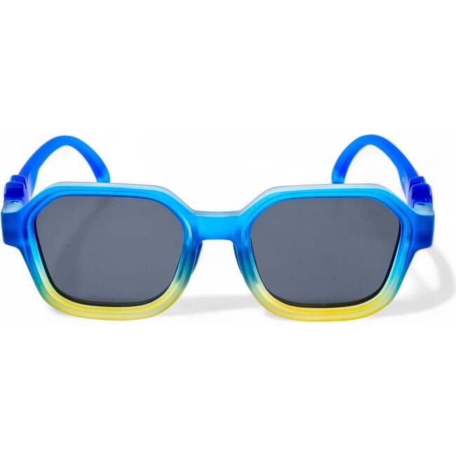 Frost Bear Polarized Explorer Kids Sunglasses, Blue - Sunglasses - 4