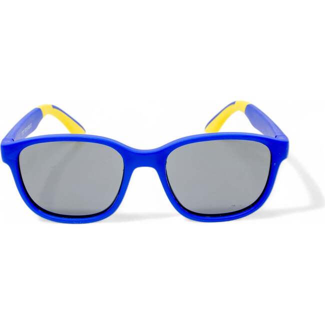 Blaze Polarized Kids Sunglasses, Blue - Sunglasses - 3