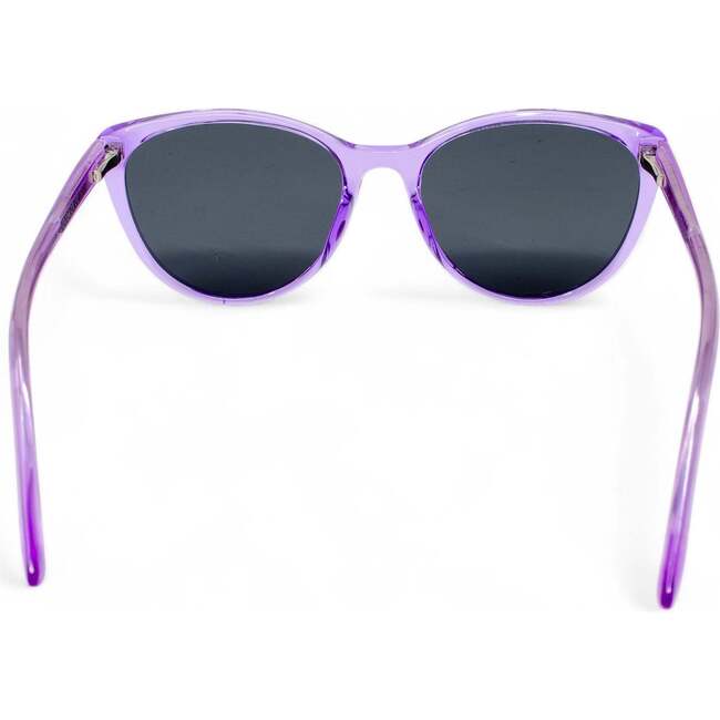 Pop Cat Eyes Polarized Premium Kids Sunglasses, Purple - Sunglasses - 4