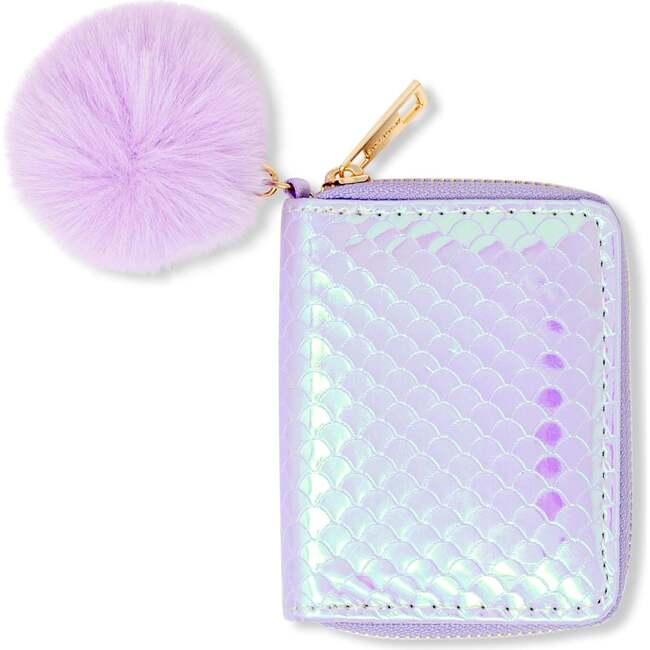 Mermaid Scale Wallet,  Purple