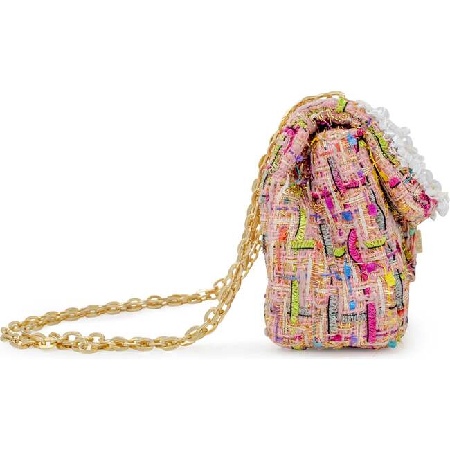 Classic Tweed Handbag,  Pink