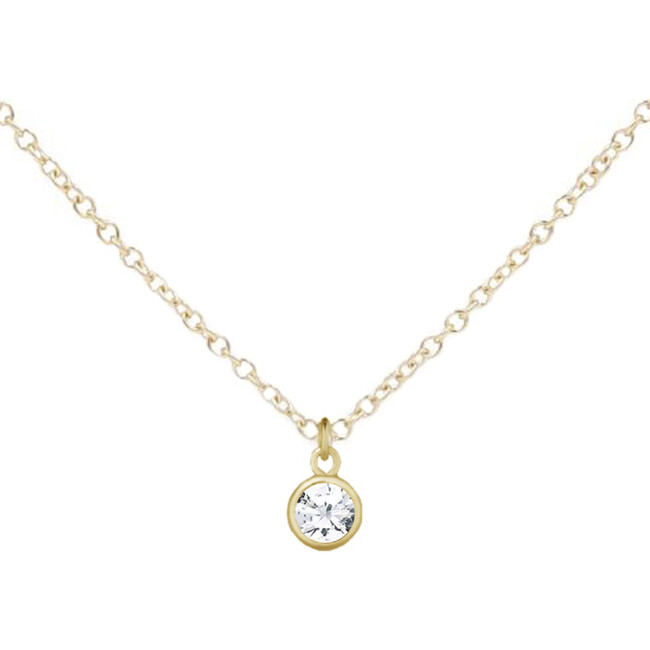 April Birthstone Necklace