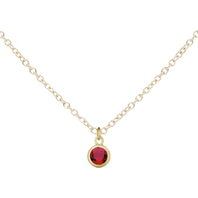 July Birthstone Necklace