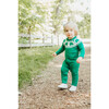 Clover Baby Romper, Green - Rompers - 2