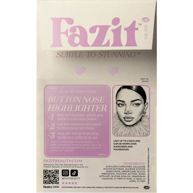 Button Nose Highlighter Makeup Patches - Makeup Kits & Beauty Sets - 3