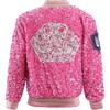 Glinda Sequin Ombre Bomber Hot Pink - Jackets - 1 - thumbnail