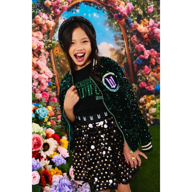 Elphaba Sequin Bomber - Jackets - 3