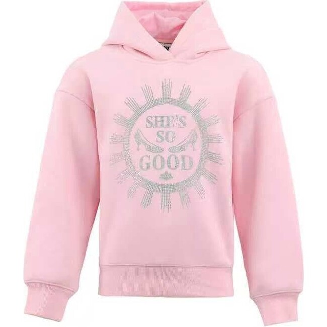 She's So Good, It’s Wicked Hoodie Pink