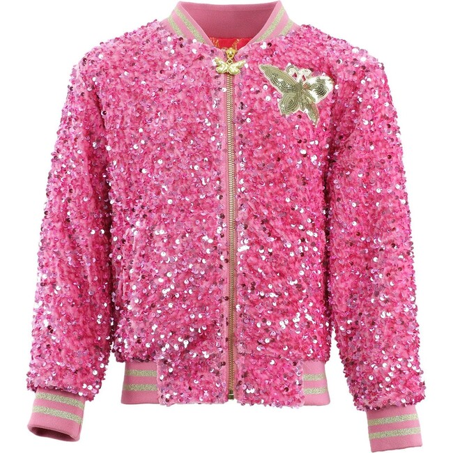 Glinda Sequin Ombre Bomber