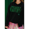 Women's Wickedly Beautiful Hoodie, Black - Sweatshirts - 2 - thumbnail